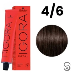 Schwarzkopf Igora Royal Coloração 4/6 Castanho Médio Chocolate 60ml