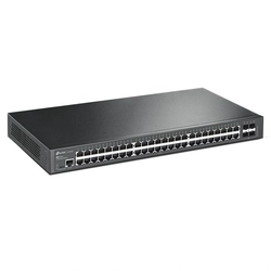 Switch Gerenciável Gigabit L2 de 48 Portas Com 4 Slots Sfp Jetstream Tl-sg3452 Smb