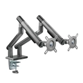 Suporte Articulado C/ Mola para 2 Monitores 17 a 32 C/ 2x USB 3.0 - Cinza - Sm-015gd