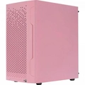 Gabinete Gamer Aerocool Trinity Mini Rosa Lateral Vidro
