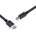 Cabo para Impressora Usb a 2.0 Macho para Usb b 2.0 Macho 28awg Puro Cobre 3 Metros - Puabm2-3