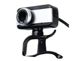 Webcam Brazilpc V4 Com Microfone Preto/Prata