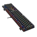 Teclado Mecânico Gamer Redragon Valheim Rainbow Preto Switch Azul - K608-R PT-BLUE