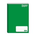 Caderno Brochura Capa Dura 140x200mm (Verde 96 Folhas)