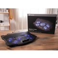 Cooler com suporte para notebook Thermaltake Massive 12 MAX, 120MM 1 80MM4 Preto - CL-N015-PL14BL-A