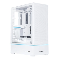 Gabinete Gamer Lian Li SUP01, Micro Tower, 3x Fans 120 mm, Branco - SUP01W