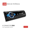 Auto Radio Aiwa Aws-ca-d-01 4x25w Bluetooth