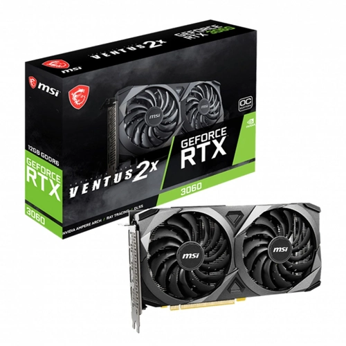 Placa de Vídeo 12GB RTX3060 MSI Ventus 2X OC - 912-V397-050
