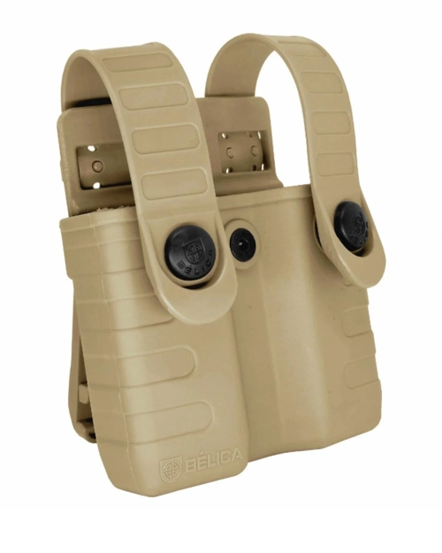 Porta Carregador Duplo Tab Lock Fast Bélica - Coyote