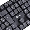 Teclado Usb Dynamic Chocolate Abnt2 Cabo 1.8m Preto - Vinik - Dt160