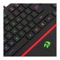 Teclado Gamer Redragon Karura 2 RGB, Com fio, ABNT2 Preto - K502RGB (PT)