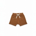 Shorts Avulso Barra Virada Suedine Liso Masculino BabyCotton