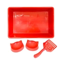 KIT BANDEJA VERMELHO