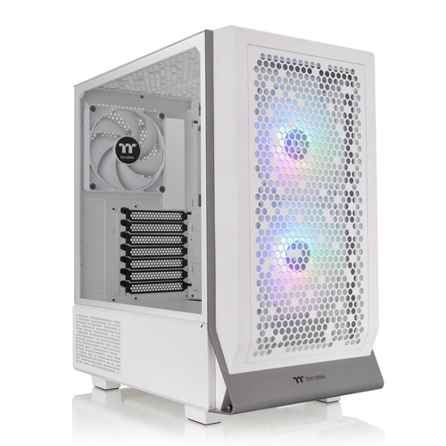 Gabinete Gamer Thermaltake Ceres 300 TG, ARGB Snow, Lateral de Vidro, Full-Tower, 3x Fans, Branco - CA-1Y2-00M6WN-00