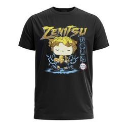 Pop! Tees Camiseta Demon Slayer: Kimetsu No Yaiba - Zenitsu - Tam. g