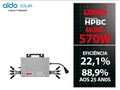 Kit Energia Solar OnGrid 200kWh, 2,28kWp com 4 Painéis LONGI 570W e Microinversor NEP, Estrutura Colonial