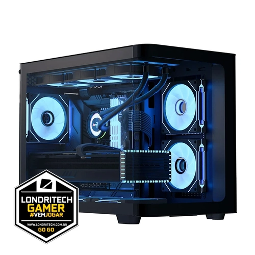 Computador Londritech Intel I7 14700F 14º Geração, Placa B760, Memória 16GB, SSD 1TB, RTX 5050, Fonte 800w