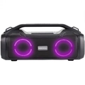 Caixa de Som Portatil Power Boombox Preta  200w Rms Bluetooth 5.0 - Dw541