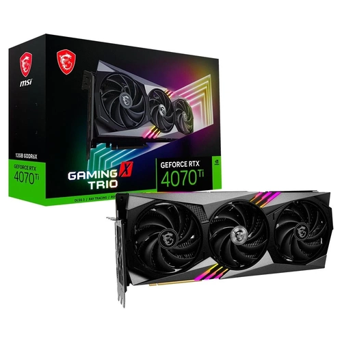 Placa de Vídeo 12GB RTX4070TI MSI Gaming - 912-V513-276