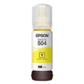 Refil de Tinta Original Epson T504420 Amarelo 70ml L4150 / L4160 / L4260 / L6171 / L6161 / L6191
