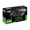 Placa de Vídeo 8GB Rtx5050 Inno3d Twin X2 128bits Gddr6 - N50502-08d6-174071n