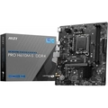 Placa Mãe MSI PRO H610M-S DDR4, Socket LGA 1700, Chipset Intel H610, Micro-ATX, 911-7E44-013