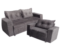 ESTOFADO NASOLY POP LUXO 2 E 3 LUGARES