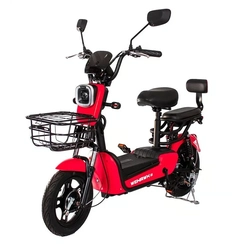 Bicicleta Scooter Eletrica Prime Wehawk Hw500 500w Bat 48v 12ah vermelha