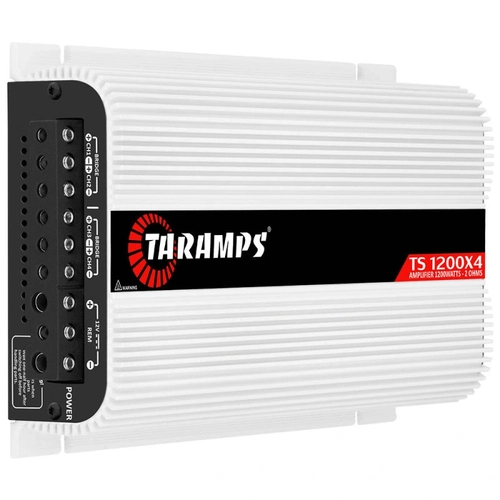 Modulo De Potencia Taramps Ts1200x4 1200wrms 4c 2r 14,4vdc