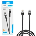 Cabo Cel/dados Type-c 3.0 P/ Iphone 1m - Le-844 Preto (trançado)