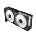 Placa de Vídeo Galax GeForce RTX 5060 Black GF 1-Click OC Teclab Lite, 8GB GDDR7, 128 Bits, Dual Fan, Preto - 56NSN8MDDX