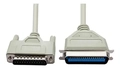 CABO IMPRESSORA PARALELA DB25 MACHO X CENTRONICS 36 MACHO 1,80 METROS