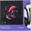 HEADSET GAMER - SPIDER BLACK PT/VM - FORTREK