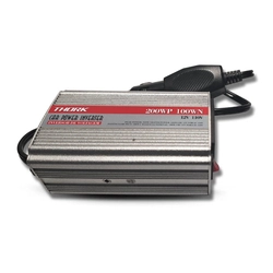 Inversor De Voltagem Thork 200w Nominal 400w De Pico 12v 110v
