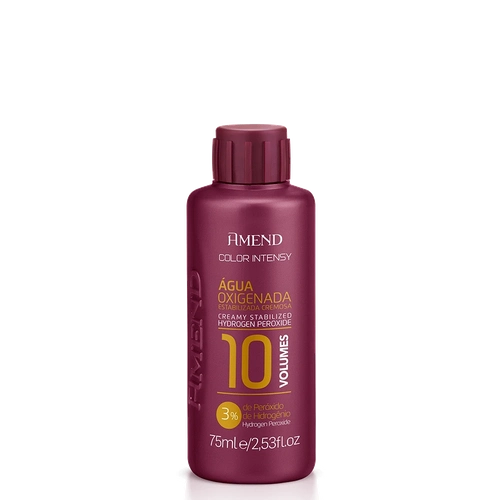 Água Oxigenada Cremosa Amend Color Intensy 10 volumes 75ml