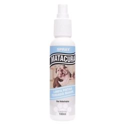 Spray de Higiene de Patas Suave Matacura 100ml para Cães e Gatos