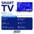 Tv 75p Samsung Crystal Smart 4k Comando Voz - Un75du7700gxzd