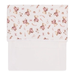 Jogo de Lençol de Berço Suedine Feminino – Brinquedos Femininos