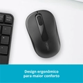 Mouse Sem Fio 1000dpi Rapoo RA007 Preto