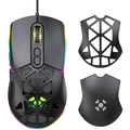 Mouse Gamer Com Fio Fortrek Striker - Preto