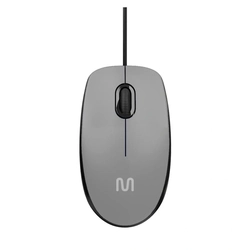 Mouse Multilaser USB Mf400 Silent Cinza - Mo387