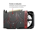 Placa de Video Asus GeForce GTX 1050 Ti Dual OC CERBERUS, 4GB, GDDR5, 128Bit, CERBERUS-GTX1050TI-O4G