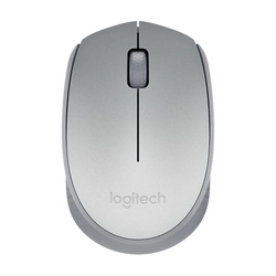 Mouse Logitech M170 Prata - Sem Fio - 910-005334-v