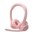 Headset Logitech Zone 300 Rosa sem Fio 981-001411