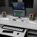Monitor de Áudio 24W RMS Edifier Madeira Bivolt - R1000t4