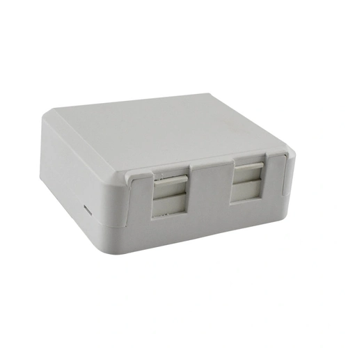 Caixa Sobrepor Multitoc Para Keystone 2 Entradas Branca