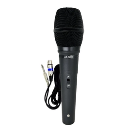 Microfone C/fio Dinamico Ls6-vk Leson