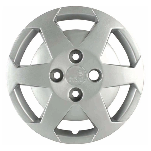 Calota Grid Aro 13p 182cb-pta Prata Chevrolet Meriva Cubo Baixo