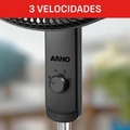 Ventilador De Coluna Arno Essential 40cm 6 Pás 140w Ve2c 110v