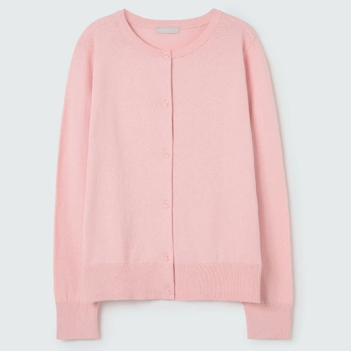 Cardigan em Tricot Rosa Hering - Feminino